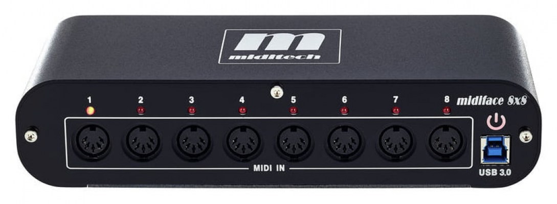 Miditech MIDIface 8x8