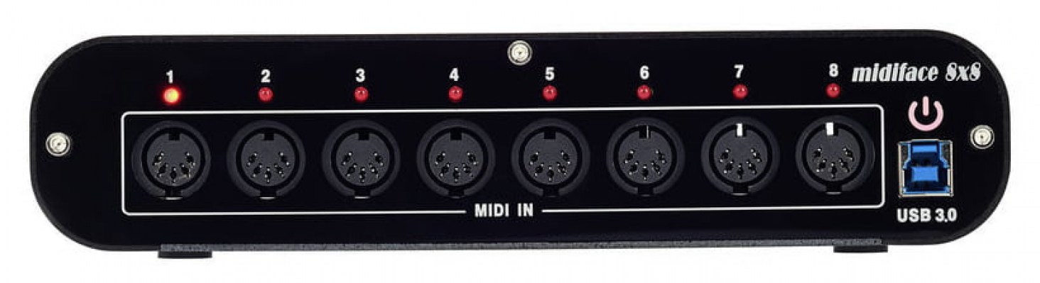 Miditech MIDIface 8x8
