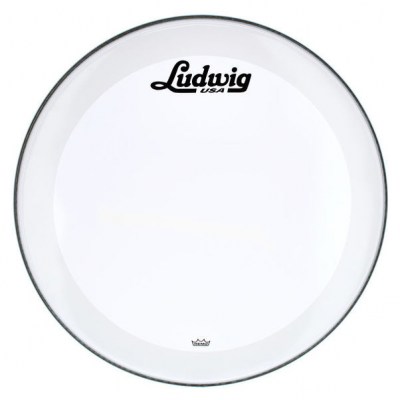 Ludwig 24" Bass Drum Head Vint. Logo