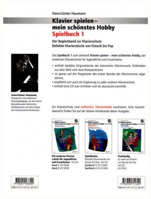 Schott Klavier Hobby Spielbuch 1