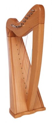 Thomann Roundback Harp Beechwood 12