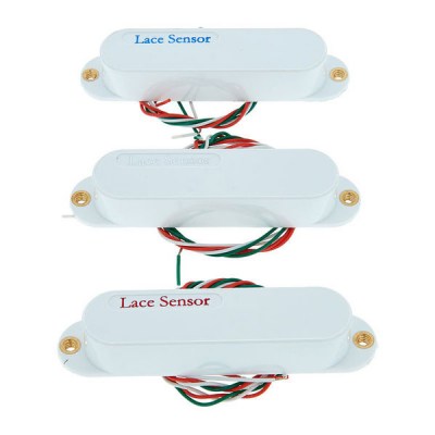 Lace Pickups Value Red Silver Blue 3 Pack