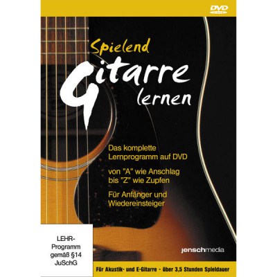 Jenschmedia Spielend Gitarre lernen 1 DVD