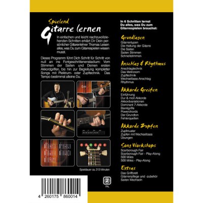 Jenschmedia Spielend Gitarre lernen 1 DVD