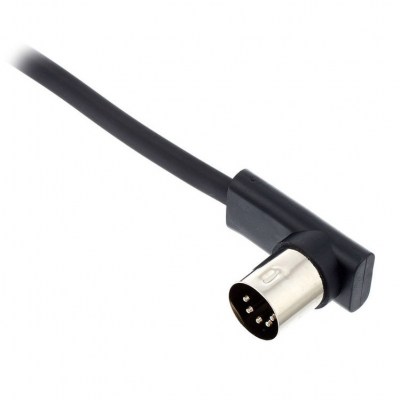 Rockboard Flat MIDI Cable 60cm Black