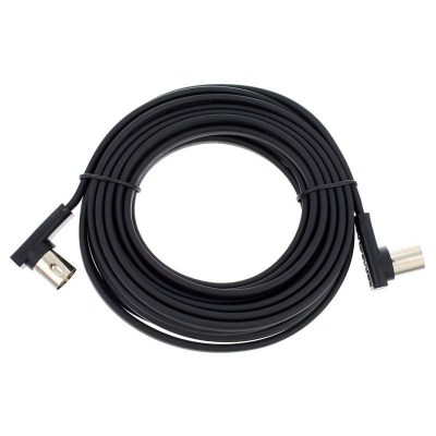 Rockboard Flat MIDI Cable 500cm Black