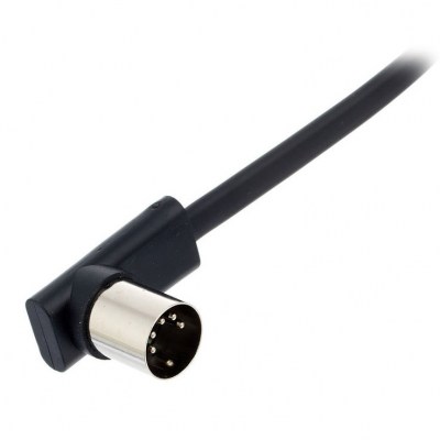 Rockboard Flat MIDI Cable 300cm Black