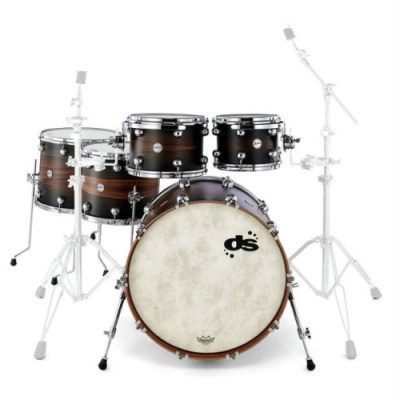 DS Drums Rebel Maple Exotic Green Ebony