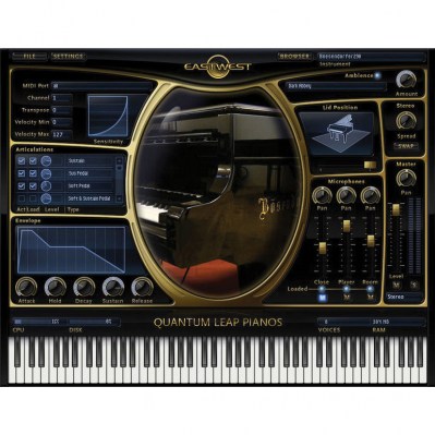 EastWest Quantum Leap Pianos Platinum