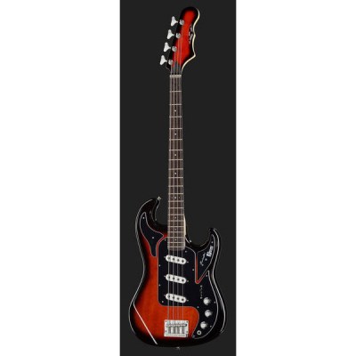 Burns Marquee Bass Redburst