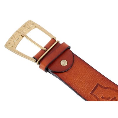 Orange Belt Brown with Logo