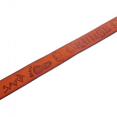 Orange Belt Brown with Logo