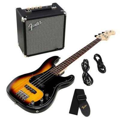 Fender SQ Affinity PJ Bass Pack BSB18