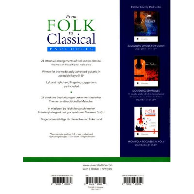 Universal Edition From Folk to Classical Vol.2