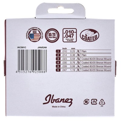 Ibanez IACS61C Acoustic Steel Strings