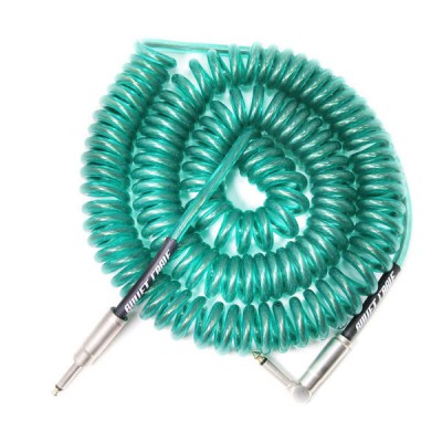 Bullet Cable Coil Cable Teal Clear 9m