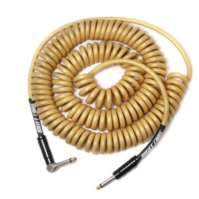 Bullet Cable Coil Cable Gold 9m