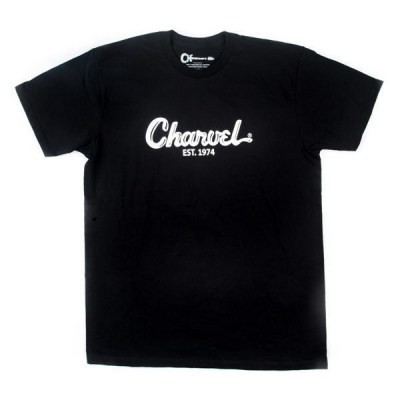 Charvel T-Shirt Charvel Black Logo L