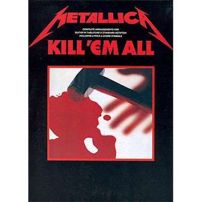 Music Sales Metallica Kill 'em All