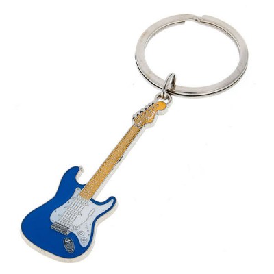 Fender Blue Stratocaster Keychain
