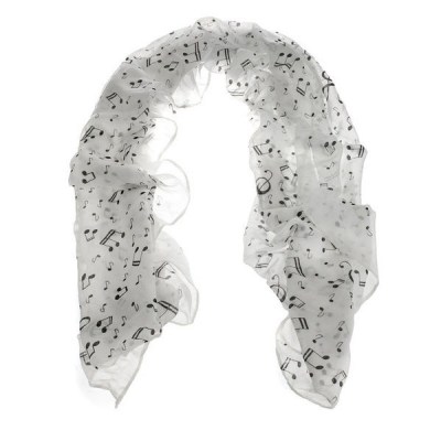 Musikboutique Hahn Scarf Sheet Music White