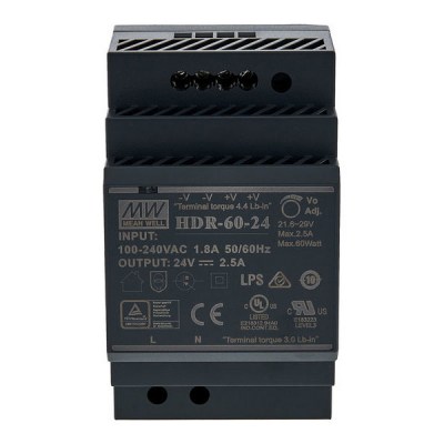 MeanWell HDR-60-24 Power Supply