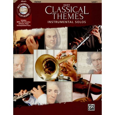 Alfred Music Publishing Easy Classical Themes Clarinet