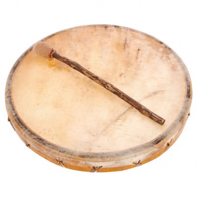 Terre Shaman Drum Cow Skin Shorn