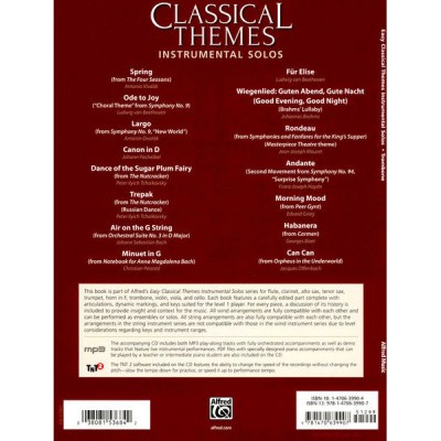 Alfred Music Publishing Easy Classical Themes Trb.