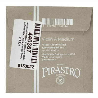 Pirastro Perpetual A Violin 4/4 steel