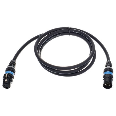 Sommer Cable DMX cable black, 1,5m, 5 Pol.