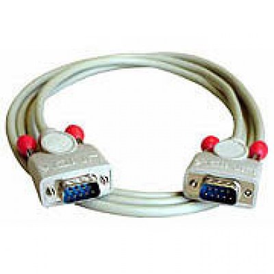 Lindy RS232 Cable 9pin male/male 2m