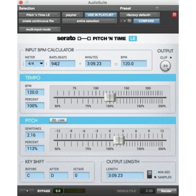 Serato Pitch' N Time LE