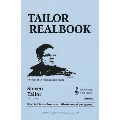 arpeggio brioso Musikverlag  Tailor Realbook C G-Clef