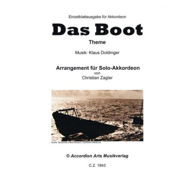 Accordion Arts Musikverlag Das Boot Theme
