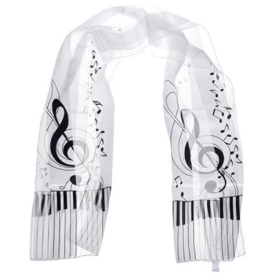 Anka Verlag Scarf G-Clef White