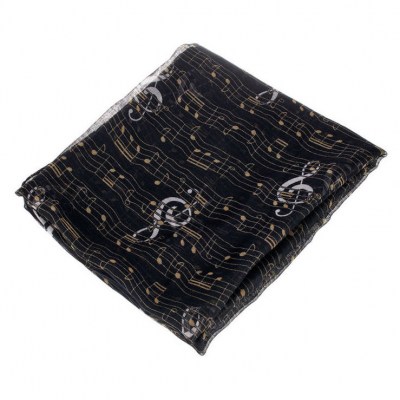 Anka Verlag Scarf black with sheet music