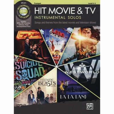 Alfred Music Publishing Hit Movie & TV Solos Trumpet