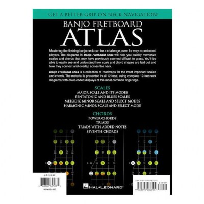Hal Leonard Banjo Fretboard Atlas