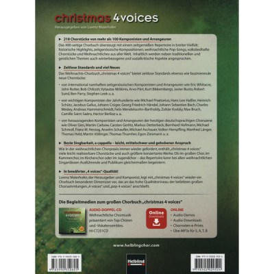 Helbling Verlag Christmas 4 Voices