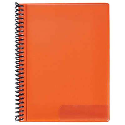 ge-gra-Muster Portfolio Orange 20 Foils