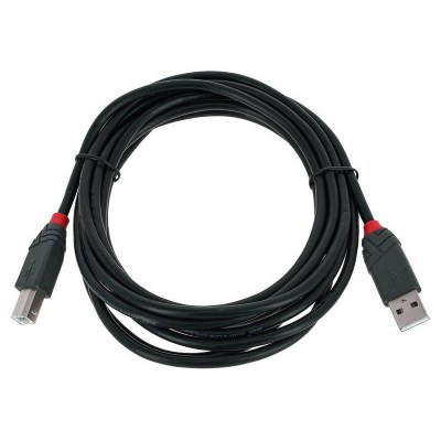 Lindy USB 2.0 Cable Typ A/B 3m BK