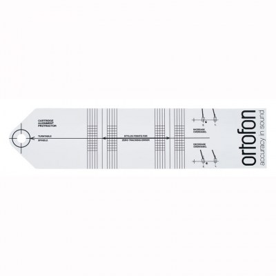 Ortofon Cartridge Alignment Protractor