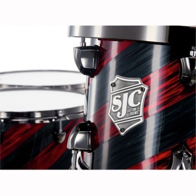 SJC Drums Custom 4-piece Red Barbershop