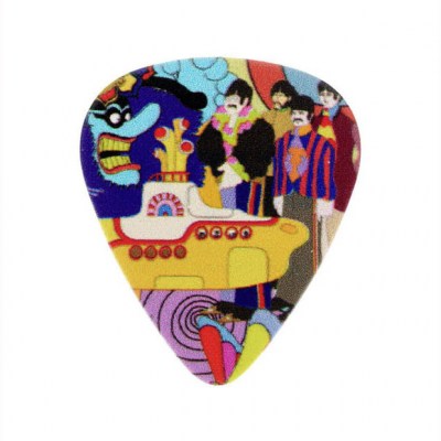 Daddario Beatles Yellow Sub Pick Med