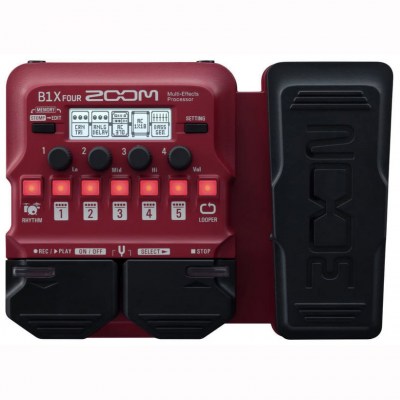 Zoom B1X Four Bass Multi Effect