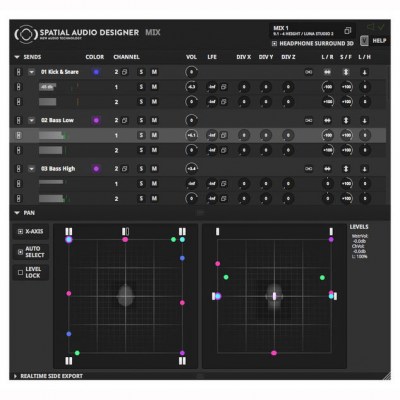 New Audio Technology Spatial Audio Designer - FS