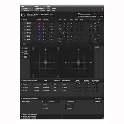New Audio Technology Spatial Audio Designer - FS