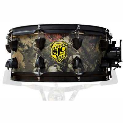 SJC Drums 14"x06" Trench Camo Snare Drum