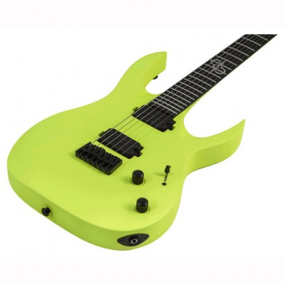 solar guitars lemon neon